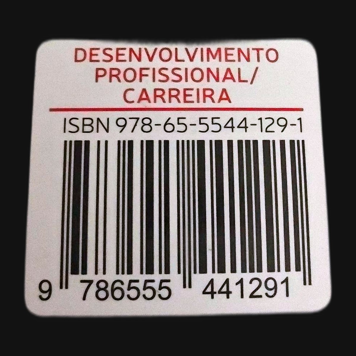Livro sobre carreira, ISBN 978-65-5544-129-1