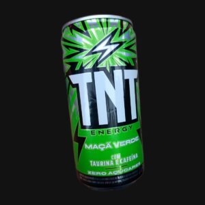 Lata de energético TNT Maçã Verde em alumínio